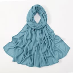 Muslim Hijabs for Women Scarf Thin Plain Shawls Femme Musulman Soft Viscose Rayon Headscarf Islamic Turban Headband 200x85cm