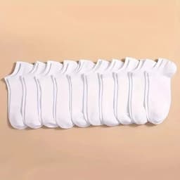 10/5/3MEN'S Mid-calf Socks Cotton Socks for All Seasons, Solid Colour and Versatile
