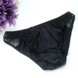 100% mulberry silk sexy silk lace underwear breathable low waist comfortable antibacterial briefs lingerie femme  panties
