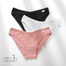 FINETOO M-4XL Cotton Panties Women's V Waist Underwear Plus Size Briefs Ladies Low-Rise Underpants Comfortable Panties Lingerie