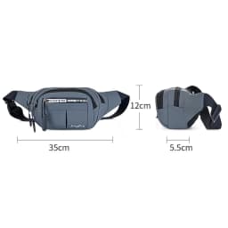 Men Women Belt Pouch Waist Bag Waterproof Fanny Pack For Male Bum Kangaroo Hip Sack Belly Cross Banana Shoulder Handbag Canguro