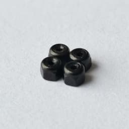 Gold Silver Black Self Lock Anti-loose Fingerboard Locknuts with Nylon Inside