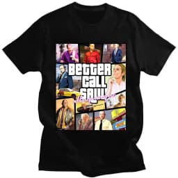 Heisenberg Breaking Bad Missing Sign T Shirt Better Call Saul Graphic Print T-shirts Men's Pure Cotton Short Sleeves Tee Shirt