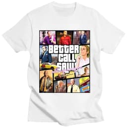 Heisenberg Breaking Bad Missing Sign T Shirt Better Call Saul Graphic Print T-shirts Men's Pure Cotton Short Sleeves Tee Shirt