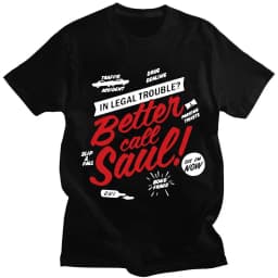 Heisenberg Breaking Bad Missing Sign T Shirt Better Call Saul Graphic Print T-shirts Men's Pure Cotton Short Sleeves Tee Shirt