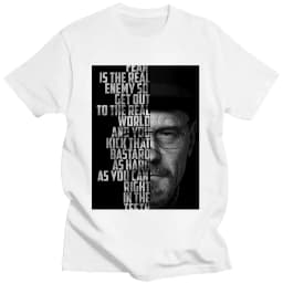 Heisenberg Breaking Bad Missing Sign T Shirt Better Call Saul Graphic Print T-shirts Men's Pure Cotton Short Sleeves Tee Shirt
