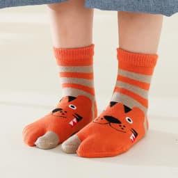 5 Pairs New Style Children Two Toed Tabi Socks for Kids Baby Boys Girls Student Cartoon Animal Cotton Soft Split Thumb Toe Socks