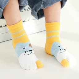 5 Pairs New Style Children Two Toed Tabi Socks for Kids Baby Boys Girls Student Cartoon Animal Cotton Soft Split Thumb Toe Socks