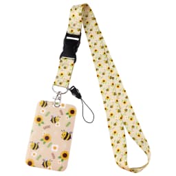 ER1851 Little Bee Neck Strap Lanyard For Keys ID Card Gym Phone Straps USB Badge Holder DIY Hang Rope Lariat Lanyard