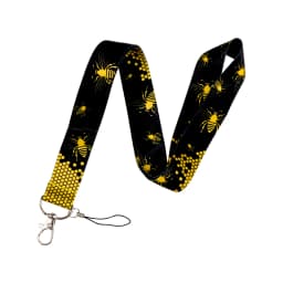 ER1851 Little Bee Neck Strap Lanyard For Keys ID Card Gym Phone Straps USB Badge Holder DIY Hang Rope Lariat Lanyard