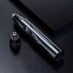 1 PCS Black Electric Nose Hair Trimmer Ear and Nose Hair Trimmer Professional Painless Nose Hair Trimmer For MenAnd Women