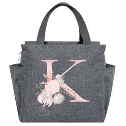 Insulated Lunch Bag Cooler Lunch Box Portable Insulated Canvas Bento Pack Thermal Food Picnic Rice Bag For Women Kids