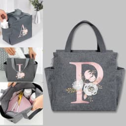 Insulated Lunch Bag Cooler Lunch Box Portable Insulated Canvas Bento Pack Thermal Food Picnic Rice Bag For Women Kids