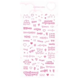 Cute Text Letters Korean Journal Diary Deco Stickers DIY Scrapbooking Stationery Materials Idol Postcards Deco Stickers Supplies