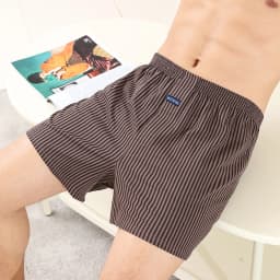 100% Cotton Plaid Pajama Pants Men Comfortable Widen Waist Elastic Pajamas Sleep Shorts Button Placket PJ Pants Pijama Hombre