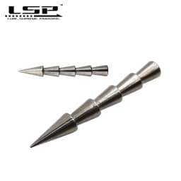 LSP New Nail Pagoda Fishing Sinker Small Thin Worm Weights Sinkers Fishing Tackle Insert Into Soft Plastic Lures 0.3g