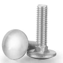 10pcs/lot M4 M5 M6 M8 M10 M12 10- 150mm Length Carriage Bolt 304 Stainless Steel Round Head Square Neck Screw DIN603