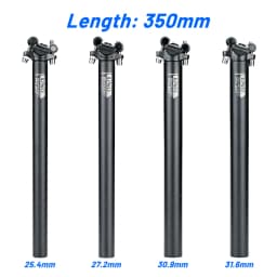 UNO Ultralight Bicycle Seatpost Aluminum MTB Road Mountain Bike Seat Post Seat Tube 25.4/27.2/28.6/30.9/31.6*350/400mm Bicycle