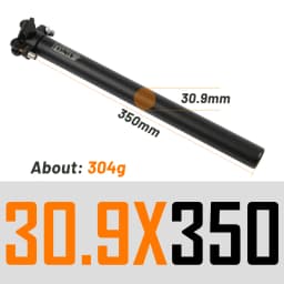 UNO Ultralight Bicycle Seatpost Aluminum MTB Road Mountain Bike Seat Post Seat Tube 25.4/27.2/28.6/30.9/31.6*350/400mm Bicycle