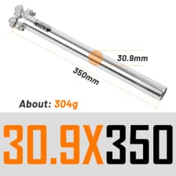 UNO Ultralight Bicycle Seatpost Aluminum MTB Road Mountain Bike Seat Post Seat Tube 25.4/27.2/28.6/30.9/31.6*350/400mm Bicycle