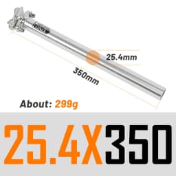 UNO Ultralight Bicycle Seatpost Aluminum MTB Road Mountain Bike Seat Post Seat Tube 25.4/27.2/28.6/30.9/31.6*350/400mm Bicycle