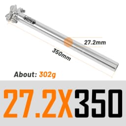 UNO Ultralight Bicycle Seatpost Aluminum MTB Road Mountain Bike Seat Post Seat Tube 25.4/27.2/28.6/30.9/31.6*350/400mm Bicycle