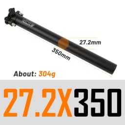 UNO Ultralight Bicycle Seatpost Aluminum MTB Road Mountain Bike Seat Post Seat Tube 25.4/27.2/28.6/30.9/31.6*350/400mm Bicycle