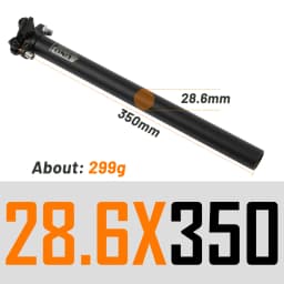UNO Ultralight Bicycle Seatpost Aluminum MTB Road Mountain Bike Seat Post Seat Tube 25.4/27.2/28.6/30.9/31.6*350/400mm Bicycle