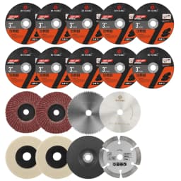3 Inch Resin Circular Saw Blade Grinding Wheel 76mm Cutting Discs for Angle Grinder Wood Metal Sanding Cutting Tools Attachment
