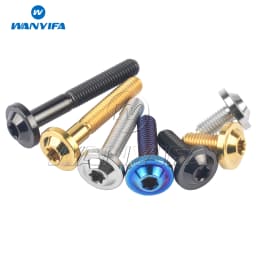 Wanyifa Titanium Ti Bolt M5x10/12/15/20/25/30/35mm Torx T25 Head Screws for Ride Modification Fastener