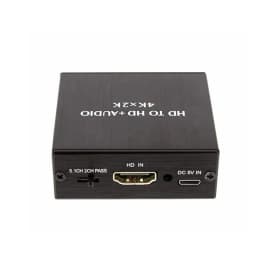 4K X 2K Video Audio Extractor HDTV to 3.5MM Audio Converter SPDIF Optical TOSLINK Stereo Out Splitter Adapter