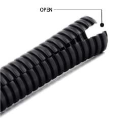 3/1m Insulation Corrugated Tube Pipe Nylon Wire Harness Casing Cable Sleeves Cord Duct Cover Auto Car Mechanical Line Protector