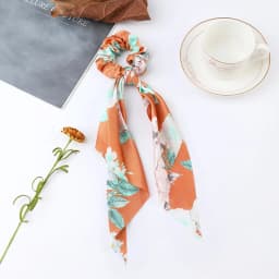 Fashion Dots Scrunchies Long Hair Rope Korean Hair Ties for Women Ponytail Scarf Sweet Elastic Hair Band Hair Accessories