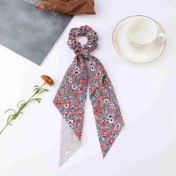 Fashion Dots Scrunchies Long Hair Rope Korean Hair Ties for Women Ponytail Scarf Sweet Elastic Hair Band Hair Accessories