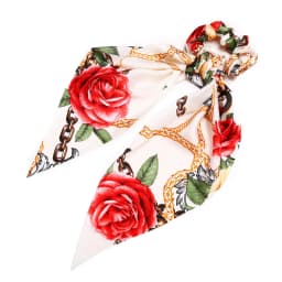Fashion Dots Scrunchies Long Hair Rope Korean Hair Ties for Women Ponytail Scarf Sweet Elastic Hair Band Hair Accessories