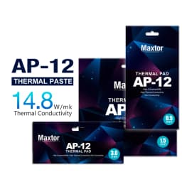 Maxtor AP-12 Thermal Pad 14.8W/mk High Thermal Conductivity Heat Dissipation Silicone Pad CPU/GPU Silicone Grease Cooling Pad