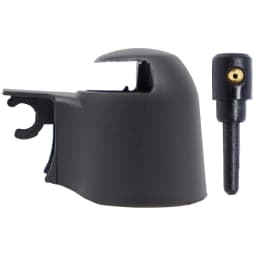Rear Wiper Arm Cover Rocker Bolt Cap Washer Jet Nozzle For Skoda Fabia Combi Roomster 5J Praktik Yeti 5L 2009 2010 - 2013 2014