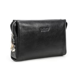 CONTACT'S Genuine Leather Clutch Bag for Men Password Design Casual Hand Wallet Bags Male Long Purse Large Capacity Engrvaing
