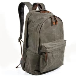 New Designer Waterproof Oil Wax Canvas Daypacks Unisex Men Vintage Backpacks Women Anti-thief Travel Rucksacks Retro School Bags