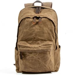 New Designer Waterproof Oil Wax Canvas Daypacks Unisex Men Vintage Backpacks Women Anti-thief Travel Rucksacks Retro School Bags