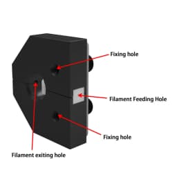 Filament Welder Connector 1.75mm PLA ABS TPU PETG Filament Breakage Connector For Ender 3Pro Anet SKR Aluminum 3D Printer Parts
