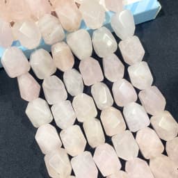 13*17MM Faceted Natural Stone Irregular Shape Agates Crystal Loose Spacer Beads For Jewelry Making DIY Necklace Bracelet