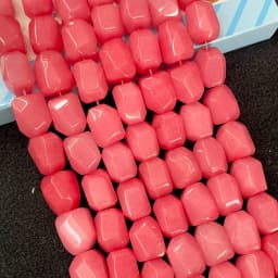 13*17MM Faceted Natural Stone Irregular Shape Agates Crystal Loose Spacer Beads For Jewelry Making DIY Necklace Bracelet