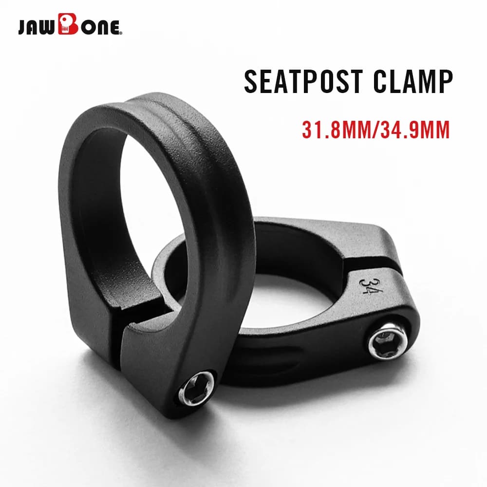 JawboneBicycle Seat Post Clamp CNC Alloy Light Saddle Seating Post for 25.4 27.2 30.9 31.6 mm Lock Bike Cycling Accessories