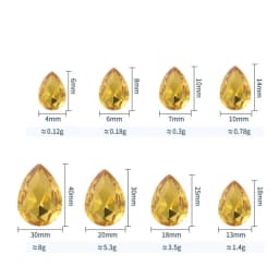 High Quality Crystal Water Drop Teardrop Glass Rhinestone For Garment Craft Charm Jewelry 3D Nail Arts Diy Jewelry Accessories