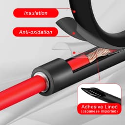 5M 3:1 Heat Shrink Tube With Glue Inside Diameter 1.6/2.4/3.2/4.8/6.4/7.9/9.5/12.7mm Adhesive Lined Sleeve Wrap