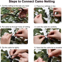 3Mx5M/4Mx6M Hunting Camouflage Nets Woodland Training Camo Netting Car Covers Shade Sunscreen Camping Sun Shelter Privacy Cloth