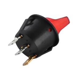 1PCS Rocker Switch ON-OFF 12V 220V LED Illuminated Lamp With Specail Button Toggle Switches For Auto Car Motor
