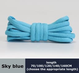 Men's And Women's Sports Shoelaces Color Flat Semicircular Shoelace Suitable For All Shoes Round Laces 23 Colors 1 Pair