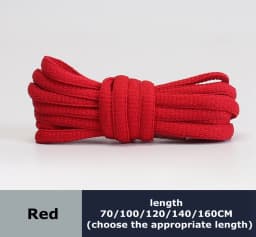 Men's And Women's Sports Shoelaces Color Flat Semicircular Shoelace Suitable For All Shoes Round Laces 23 Colors 1 Pair
